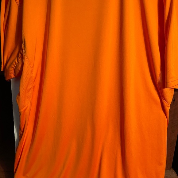 Men’s XL Wilson Jersey Round neck “T”, bright orange, breathable mesh underarm. - Picture 13 of 13